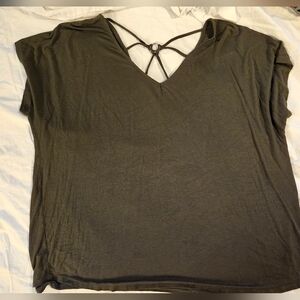 Olive Green Women's Top